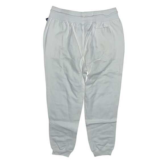 Champion Reverse Weave Colorful Embroidered Patch Sweat Pants Sz XL White Womens - Picture 2 of 9